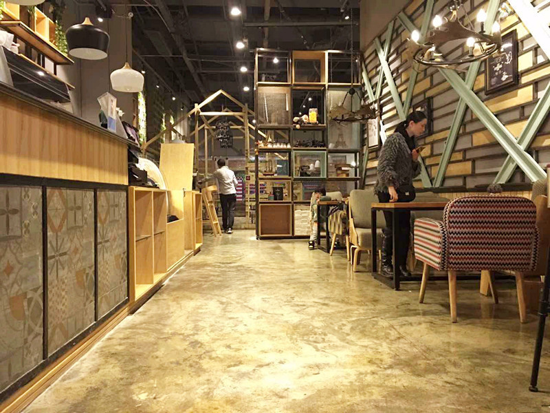 時(shí)過(guò)境遷，復(fù)古地坪涂料施工的地面逐漸流行